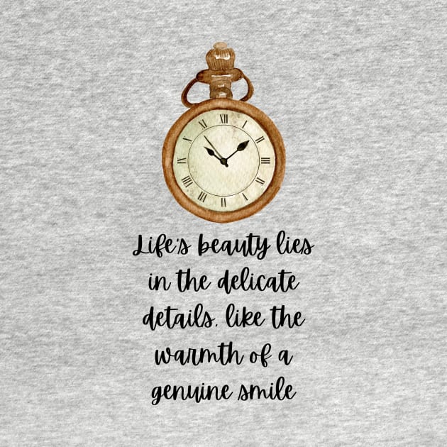 Life's beauty lies in the delicate details, like the warmth of a genuine smile by ORION